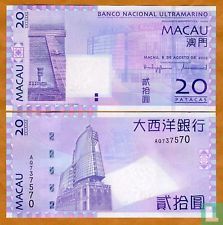 Macau 20 patacas 2010