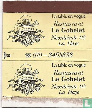 La table et vogue Restaurant Le Gobelet