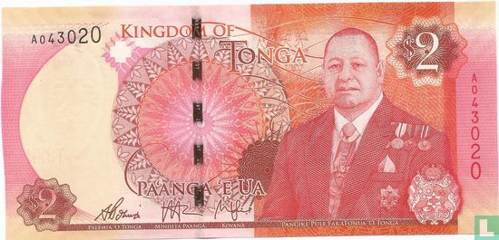 Tonga 2 Pa'anga  - Image 1