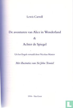 De avonturen van Alice in Wonderland & Achter de spiegel - Image 3