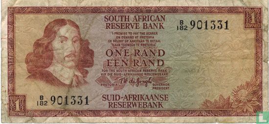 Afrique du Sud 1 Rand (anglais) - Image 1