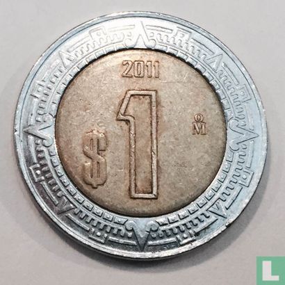 Mexico 1 Peso 2011 - Bild 1