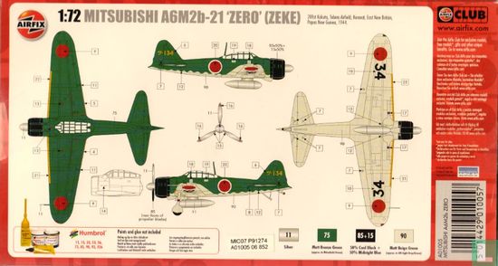 Mitsubishi A6M2b Zero - Image 2