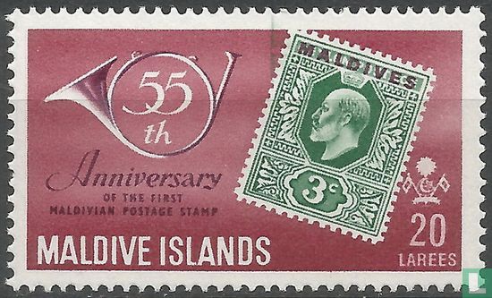 55 jaar postzegels