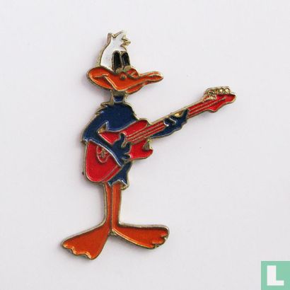 Daffy Duck met gitaar - Afbeelding 1