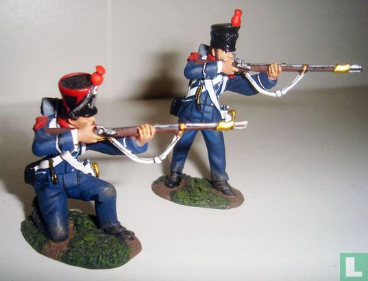 French Carabineers firing - Bild 1
