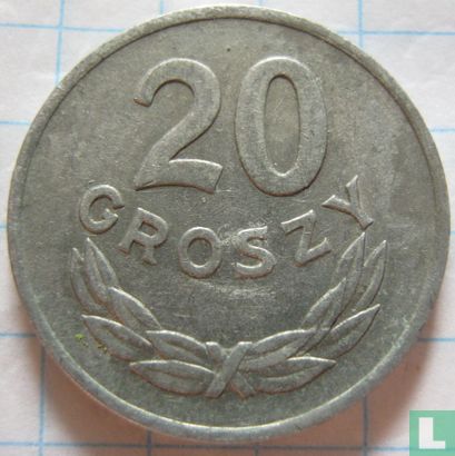 Poland 20 groszy 1949 (aluminum) - Image 2