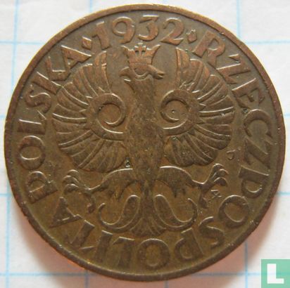 Poland 2 grosze 1932 - Image 1