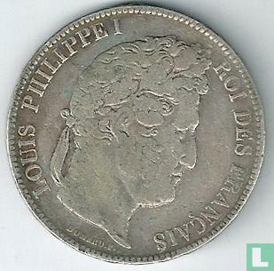 Frankreich 5 Franc 1842 (BB) - Bild 2