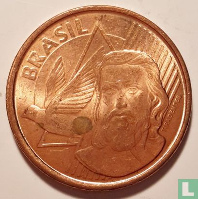 Brazilië 5 centavos 2008 - Afbeelding 2
