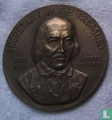 USA  Albert Gallatin - Secretary of the Treasury  1801 - 1814 - Image 1