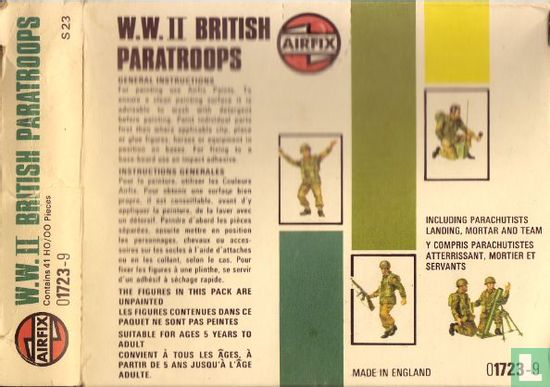 W.W. II British Paratroops - Afbeelding 2