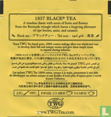 1837 Black [r] Tea - Image 2