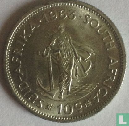 Südafrika 10 Cent 1963 - Bild 1