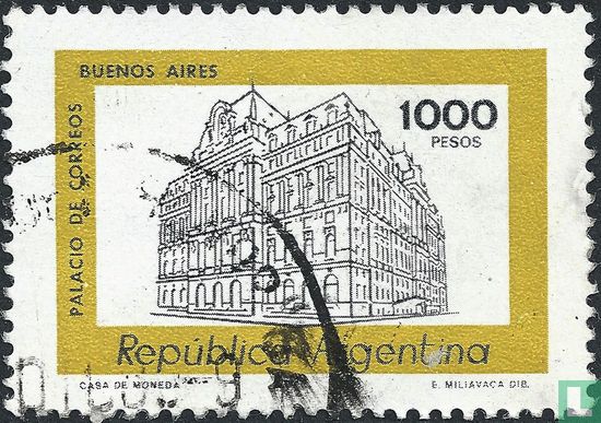 Bureau de poste principal à Buenos Aires