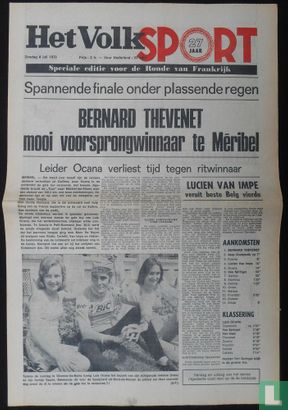 Het Volk Sport 8 juli 1973 - Image 1
