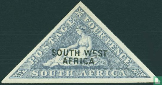 South African timbres avec surcharge