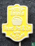 Boter-eieren Fa. v.d. Pol & Zn Wijk en Aalburg [geel]