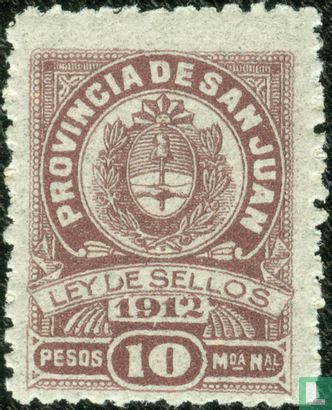 Fiscale Zegel San Juan Provincie (10)