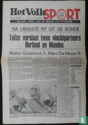 Het Volk Sport 19 juli 1973 - Image 1