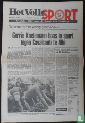Het Volk Sport 9 juli 1975 - Image 1