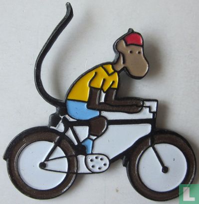 aap op fiets