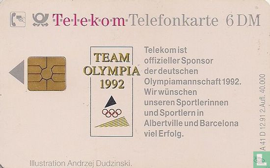 Olympia 1992 - Gymnastik - Afbeelding 1