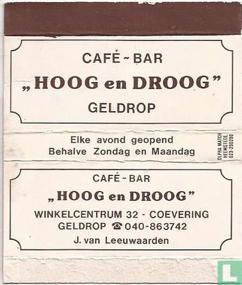 Café Bar Hoog en Droog
