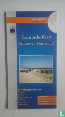 Toeristische Kaart Schouwen-Duiveland