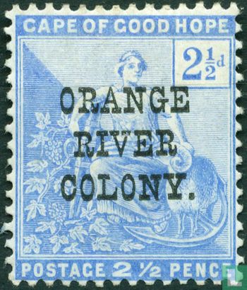 Hope, with overprint