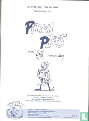 Pitton plees - Afbeelding 3