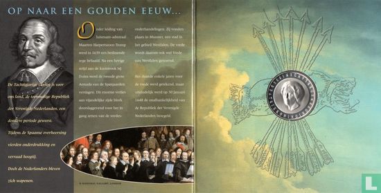 Pays-Bas 50 gulden 1998 (folder) "350th anniversary Treaty of Munster" - Image 1