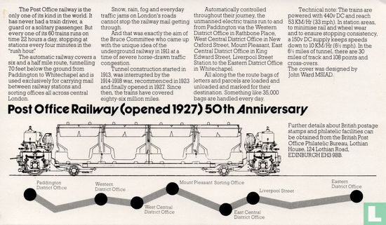 50. Jahrestag des Post Office Railway - Bild 2
