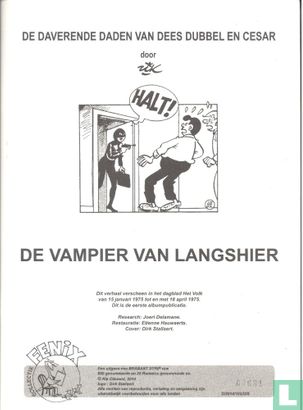 De vampier van Langshier - Afbeelding 3
