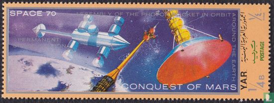 Conquest of Mars ¼ (1971) - Yemen [1962-1990] - Arab Republic - LastDodo