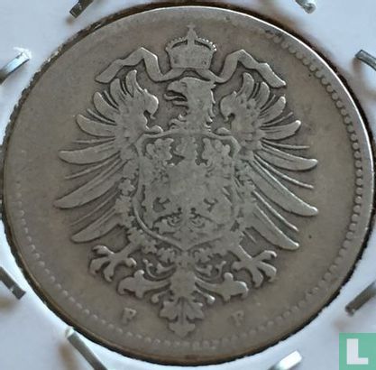 Duitse Rijk 1 mark 1878 (F) - Afbeelding 2
