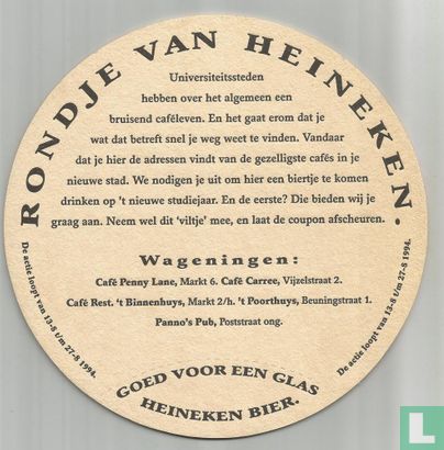 Rondje van Heineken (20 cm) Wageningen  - Image 1