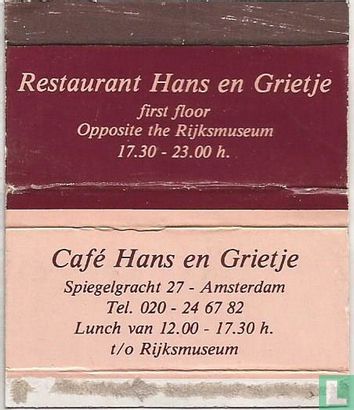 Restaurant Hans en Grietje