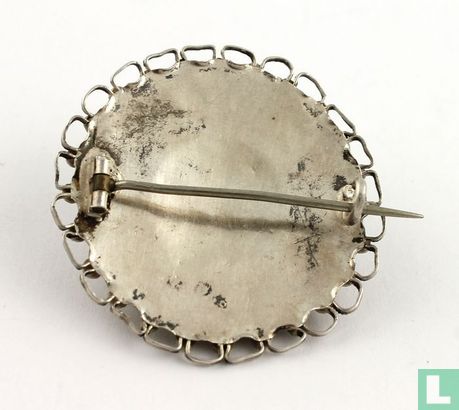 Zilveren Broche, Met 13 Zeeuwse Knopen - Image 2