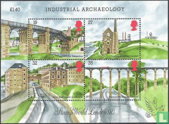 Industrial Archaeology - Stamp World London '90 - Image 1