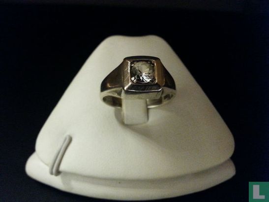 Zilveren Ring, Met Zirkonia - Image 1