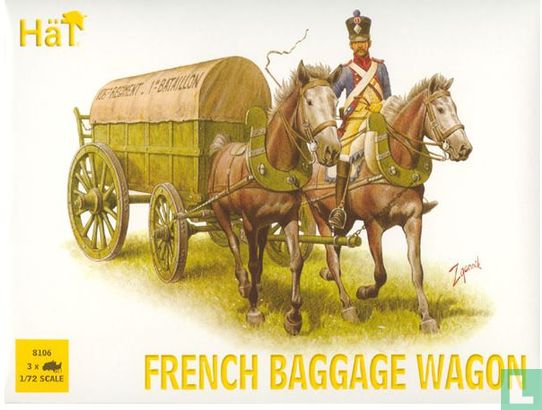 French Baggage Wagon - Afbeelding 1