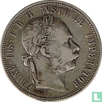 Autriche 1 florin 1884 - Image 2