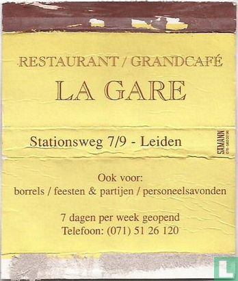 Restaurant / Grand Café La Gare