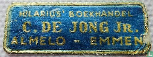 Boekhandel "Hilarius" C. de Jong Jr; Almelo-Emmen