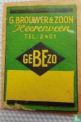 Boekhandel Gebezo G. Brouwers & zoon; Heerenveen