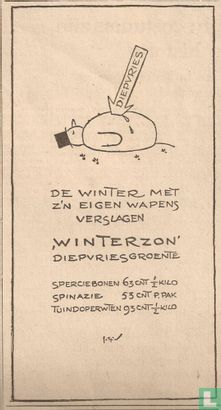 19510126 De winter met z'n eigen wapens verslagen 'winterzon' diepvriesgroente