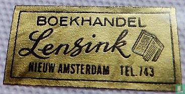 Boekhandel Lensink; Nieuw Amsterdam