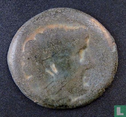 Empire romain, AE20, 49-48 avant JC, Pompée le Grand, Pompeiopolis, la Cilicie, 60-27 BC - Image 1