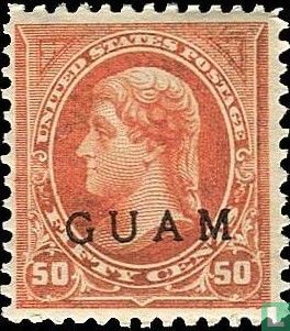 USA stamps with overprint  